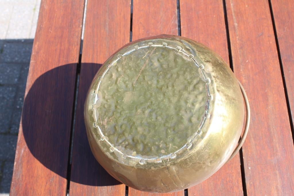 antiek koperen keteltje, Antiek en Kunst, Ophalen, Koper