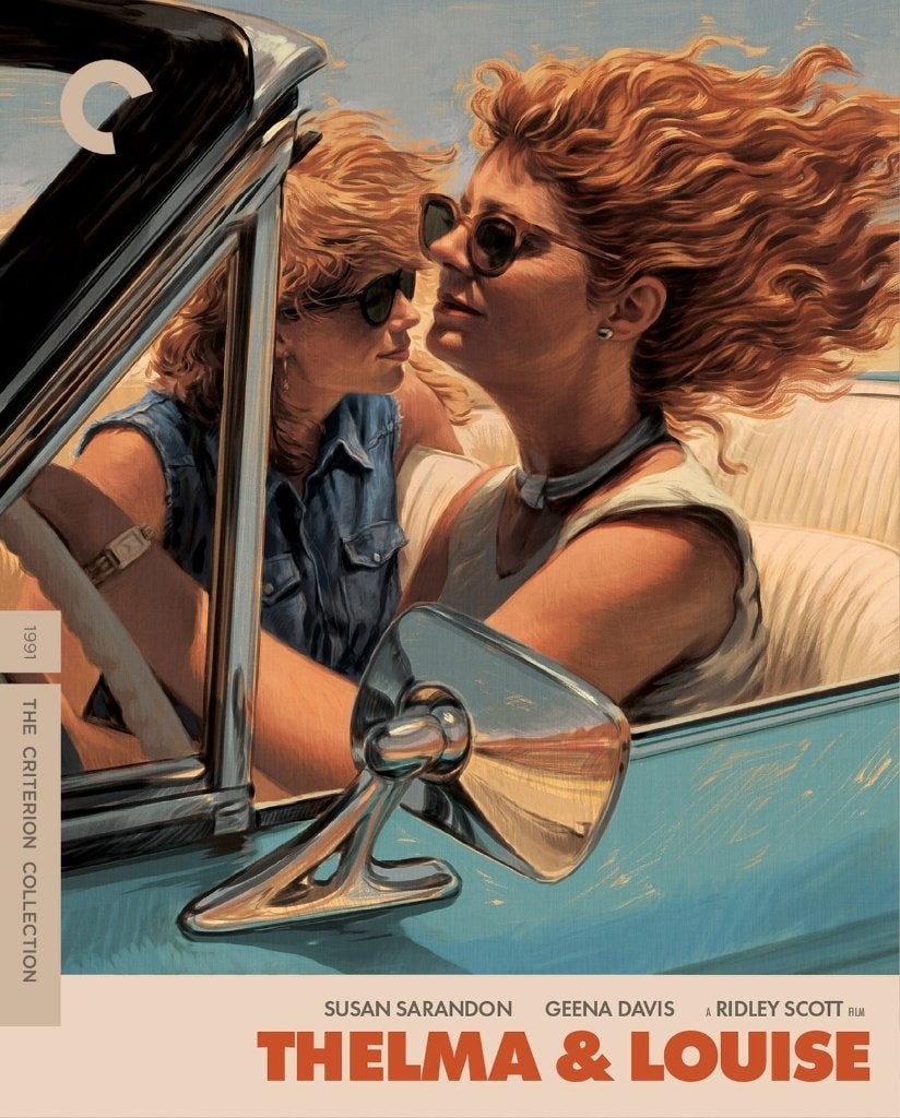 Blu-ray 4K de Thelma et Louise Criterion Région A, Thrillers et Policier, Enlèvement ou Envoi, Anglais, Film