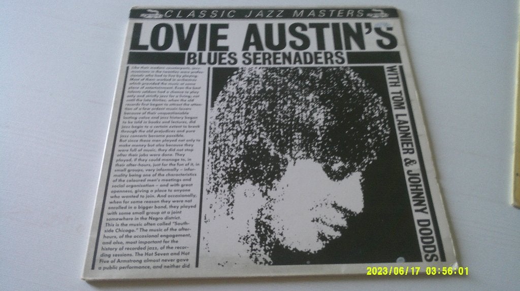 Lovie Austin and Her Blues Serenaders – Blues Serenades (LP), LP, Gebruikt, Ophalen of Verzenden, Gatefold hoes