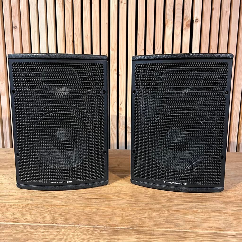 Funktion One F81, Audio, Tv en Foto, Luidsprekerboxen, Zo goed als nieuw, Front, Rear of Stereo speakers, 120 watt of meer, Overige merken