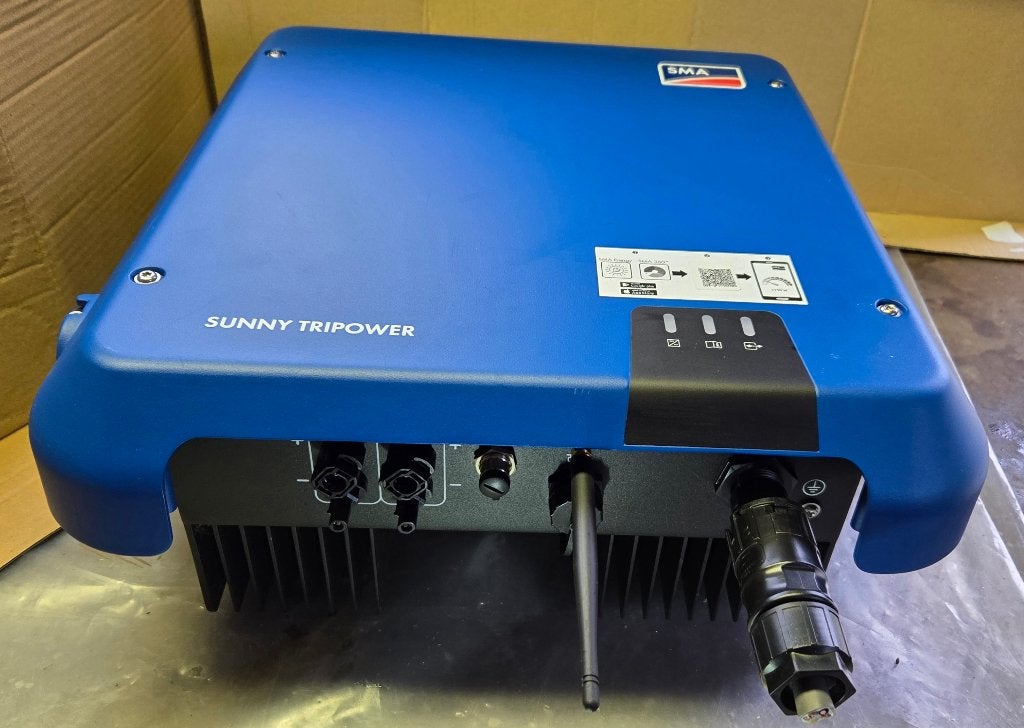 Sunny Power SMA Energy omvormer STP5.0-3AV-4 5KVA 5KW, Ophalen, Gebruikt, Compleet systeem, 200 wattpiek of meer