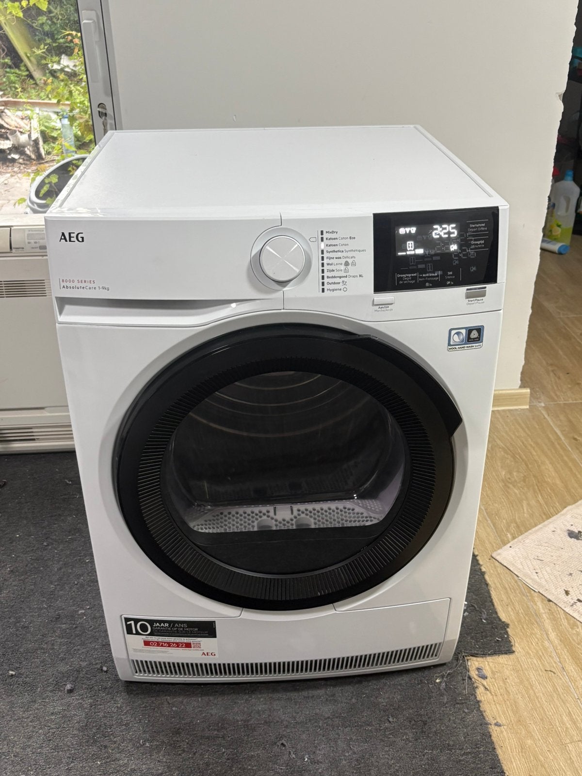 ✅Warmtepomp condens droogkast 9kg A+++, Elektronische apparatuur, Droogkasten, Zo goed als nieuw, Condens, Ophalen