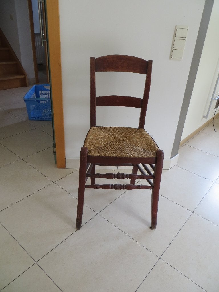 CHAISE, Maison & Meubles, Chaises, Brun, Enlèvement, Utilisé, Osier ou Rotin