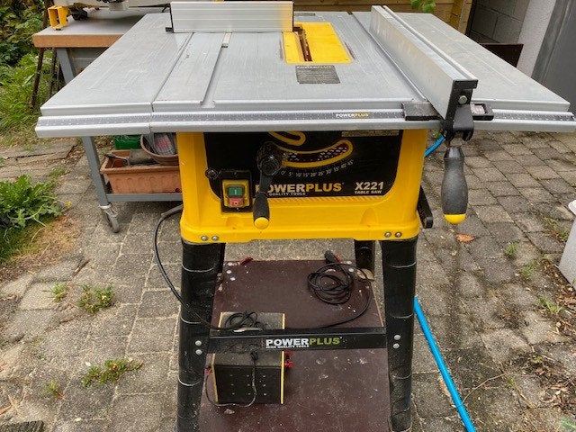 Zaagtafel, Ophalen, Gebruikt, Powerplus XQ, Overige typen