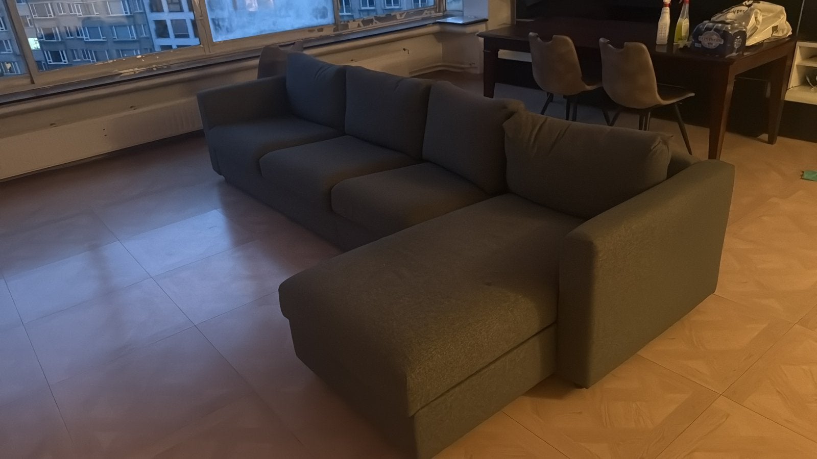Ikea zetel met uitklapbaar bed en opslag nieuw 2000€, Maison & Meubles, Canapés | Coins salons complets, Enlèvement, Comme neuf