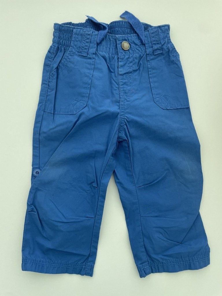 Blauwe broek van C&A maat 80, Kinderen en Baby's, Babykleding | Maat 80, C&A, Broekje, Ophalen of Verzenden, Zo goed als nieuw