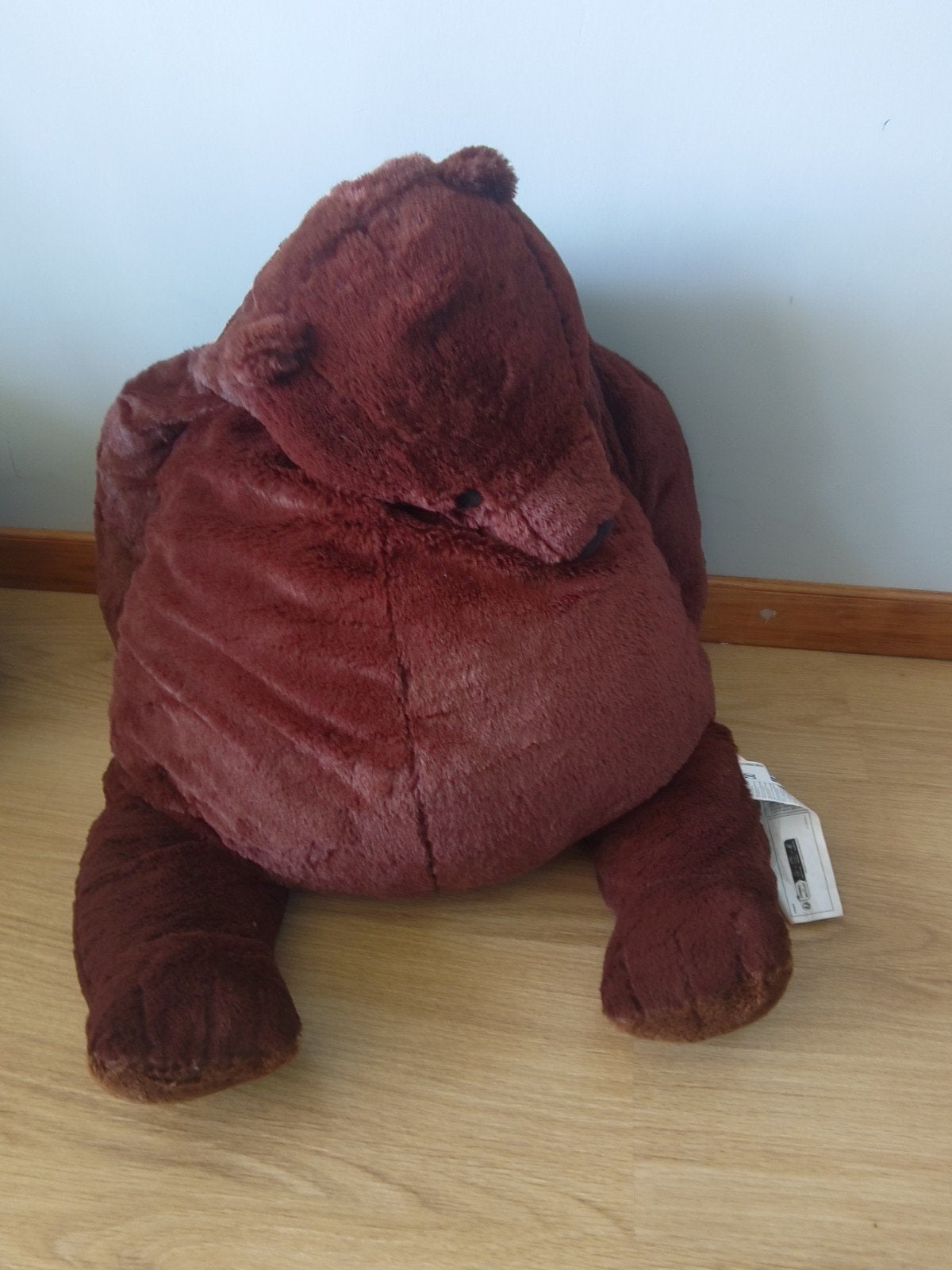 Grand ours en peluche Ikea, Kinderen en Baby's, Speelgoed | Knuffels en Pluche, Ophalen, IKEA, Beer, Nieuw