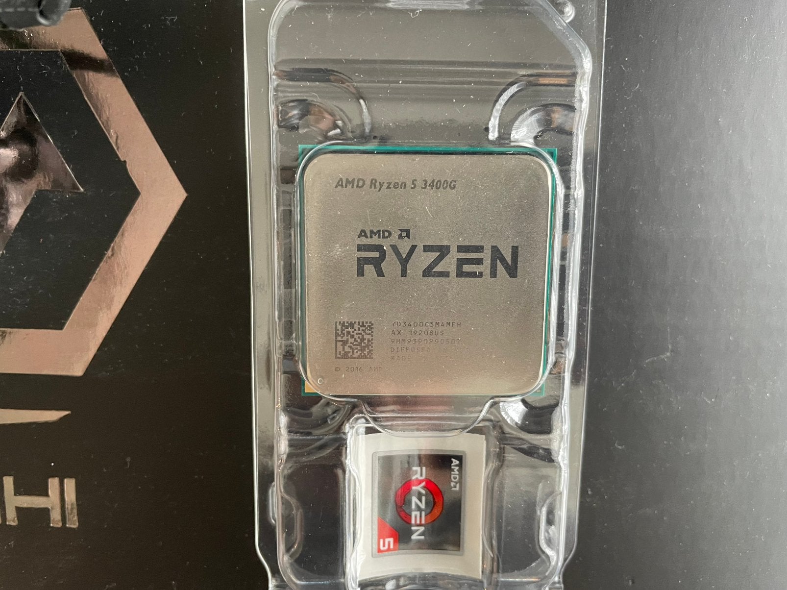 AMD Ryzen 5 3400G avec carte graphique Radeon Vega 11, Informatique & Logiciels, Enlèvement, Utilisé, 4-core, 4 Ghz ou plus