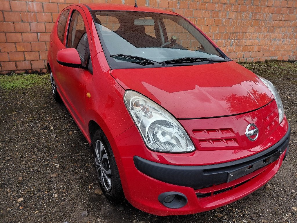Nissan Pixo avec climatisation, Autos, Rouge, Euro 5, Achat, 50 kW