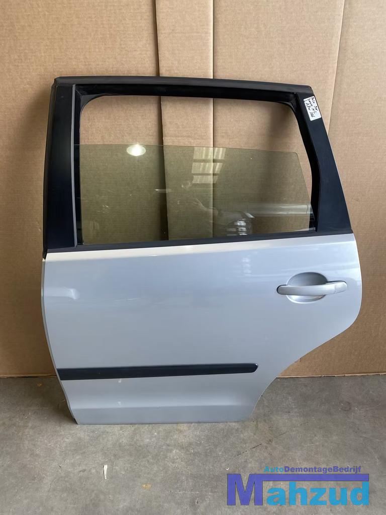 VW POLO 9N zilver grijs LA7W links Achter deur portier 2001-, Auto-onderdelen, Carrosserie, Deur, Volkswagen, Achter, Links, Gebruikt