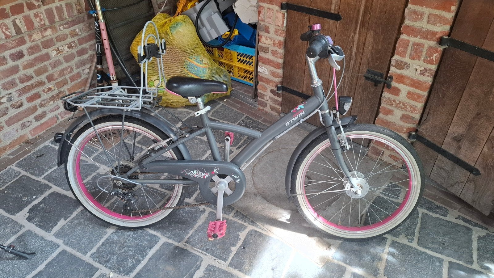 meisjesfiets 20 inch 6-9j, Ophalen, 20 inch, Btwin Decathlon, Handrem