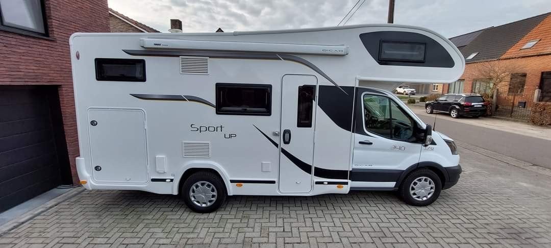 Benimar Sport up 340, Caravans en Kamperen, Mobilhomes, Koelkast, Luifel, Alkoof, Ringverwarming