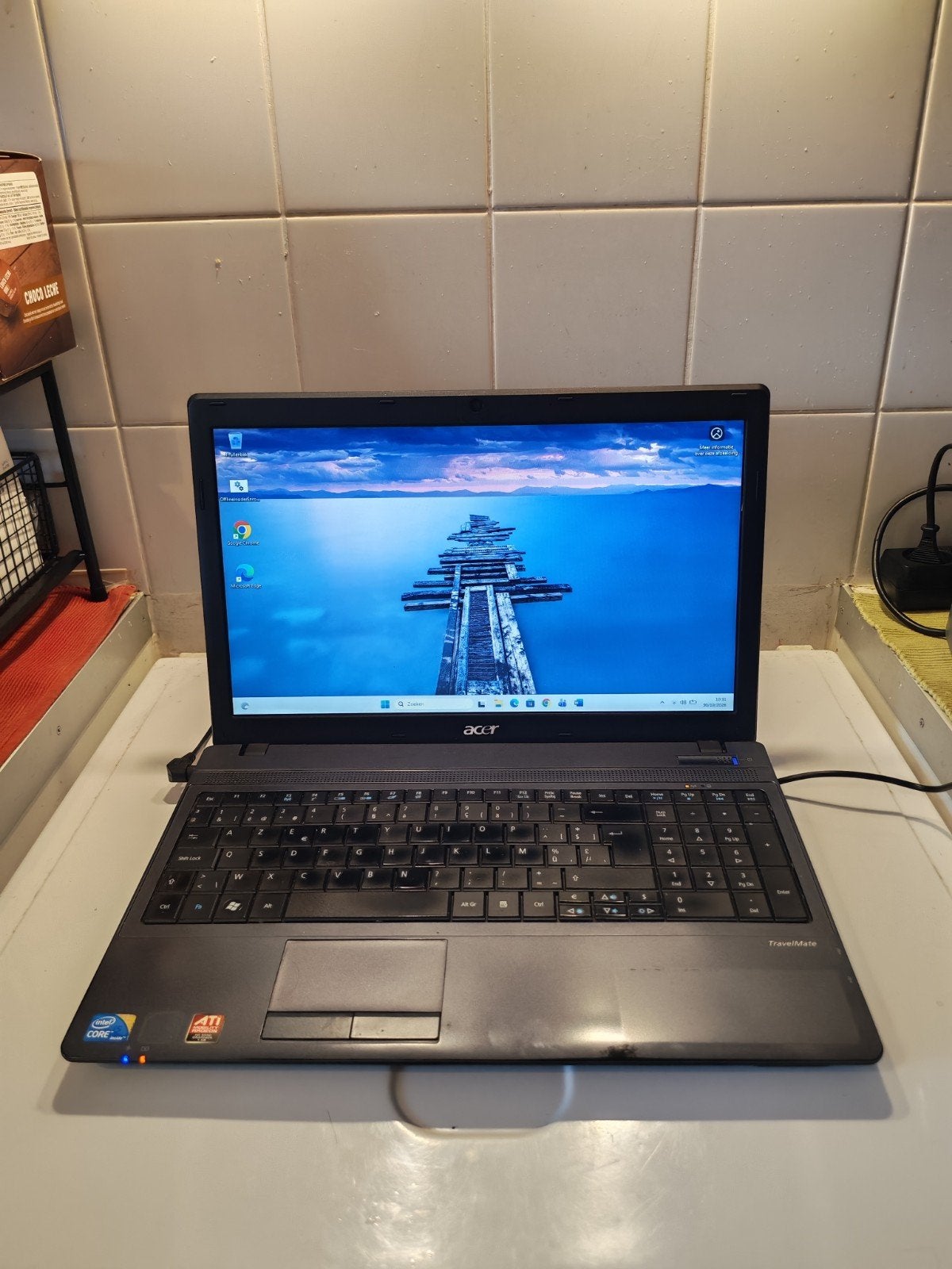 TE KOOP – ACER TRAVELMATE 5740G  -15.6 inch -ssd, Computers en Software, 2 tot 3 Ghz, 15 inch, 8 GB, Ophalen of Verzenden