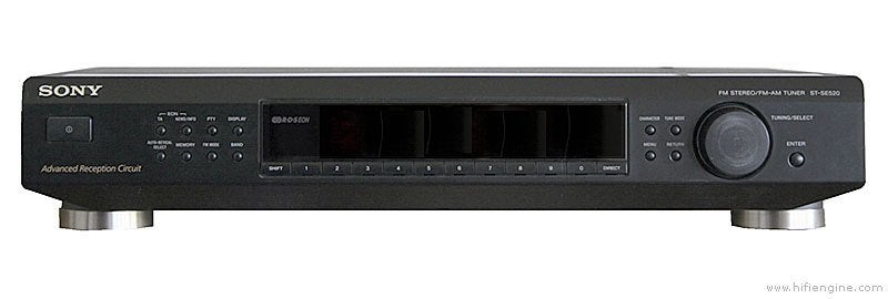 Sony ST-SE520 zwart Mooie tuner, Enlèvement, Comme neuf