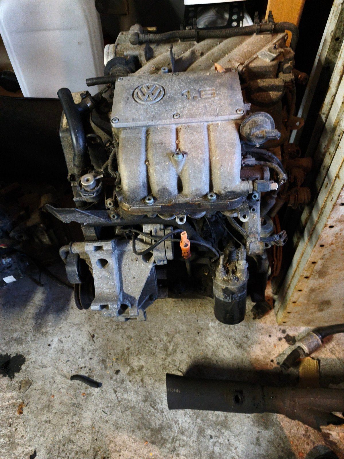 Moteur Volkswagen 1.6 8V, Autos : Pièces & Accessoires, Moteurs & Accessoires, Enlèvement, Volkswagen