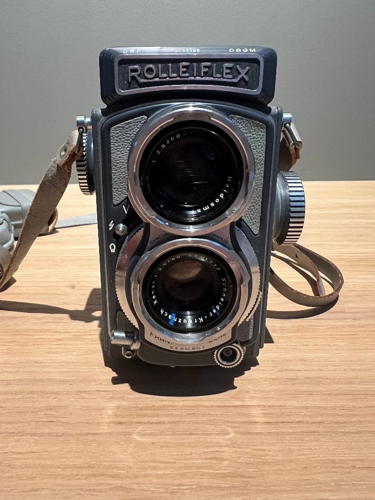 ROLLEIFLEX BABY 4x4 – Vintage camera, Ophalen of Verzenden, Gebruikt