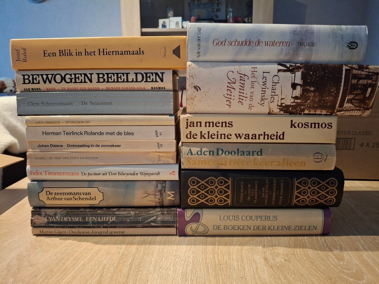 Lot boeken (16 stuks), Ophalen