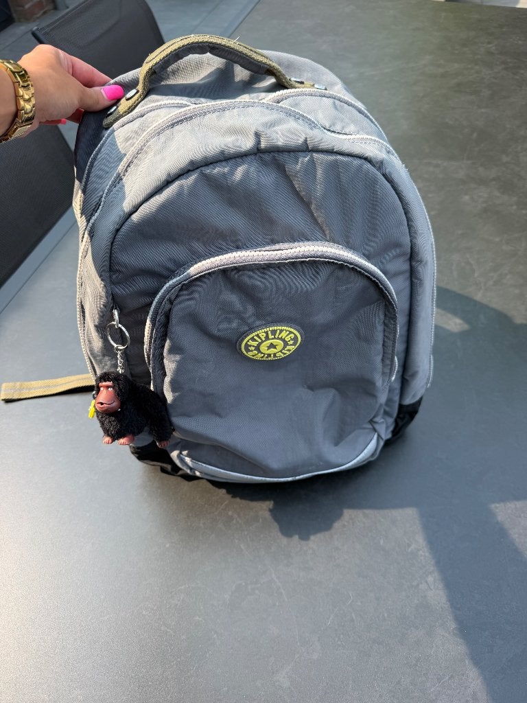 Malette cartable sac à dos Kipling, Enlèvement, Comme neuf, Bleu, Sac à dos