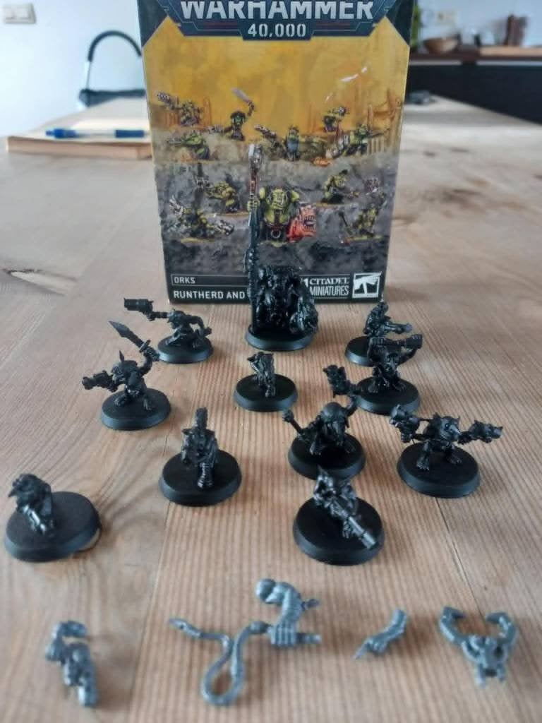 Warhammer 40K Orks Runtherd and Gretchin, Hobby en Vrije tijd, Ophalen, Nieuw, Warhammer, Figuurtje(s)