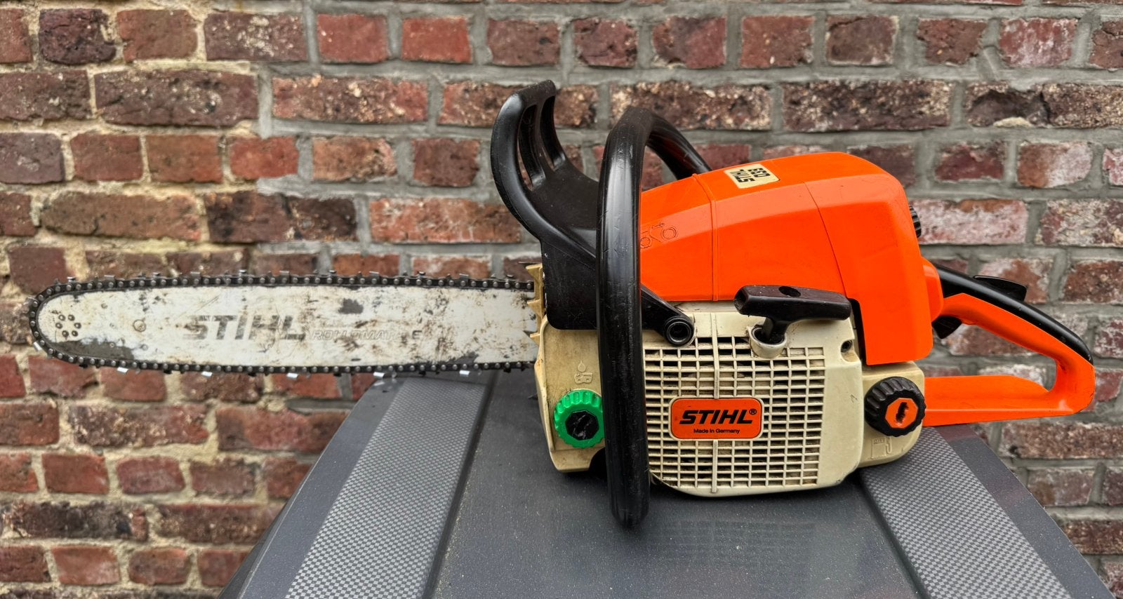 Stihl kettingzaag 039, Ophalen, Gebruikt