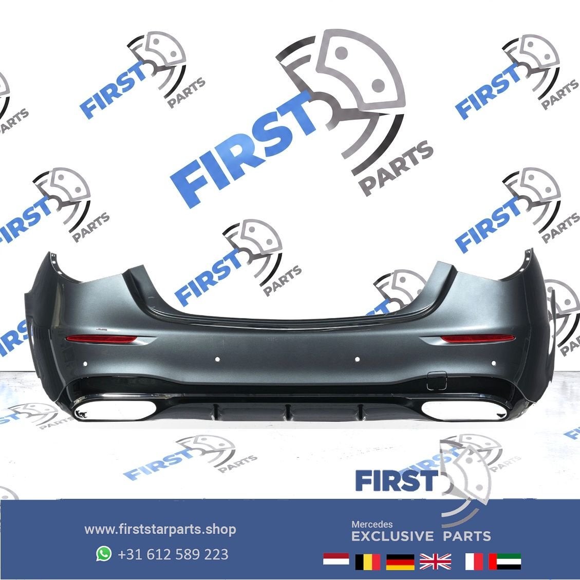 BUMPER W214 A2148851503 AMG ACHTERBUMPER A2148859004 2023-20, Gebruikt, -, Ophalen of Verzenden, Achter
