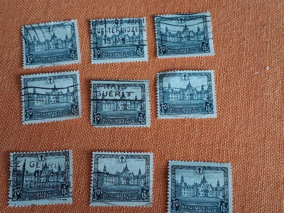 1930 Belgische postzegels COB 317, Ophalen of Verzenden