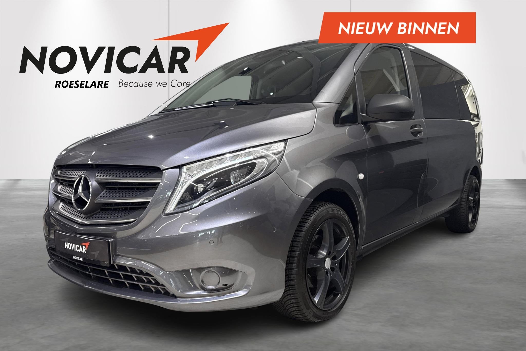 Mercedes-Benz Vito 116 CDI Base L2 9G-Tronic 5 PLAATSEN, Argent ou Gris, 4 portes, 2000 kg, Autre carrosserie