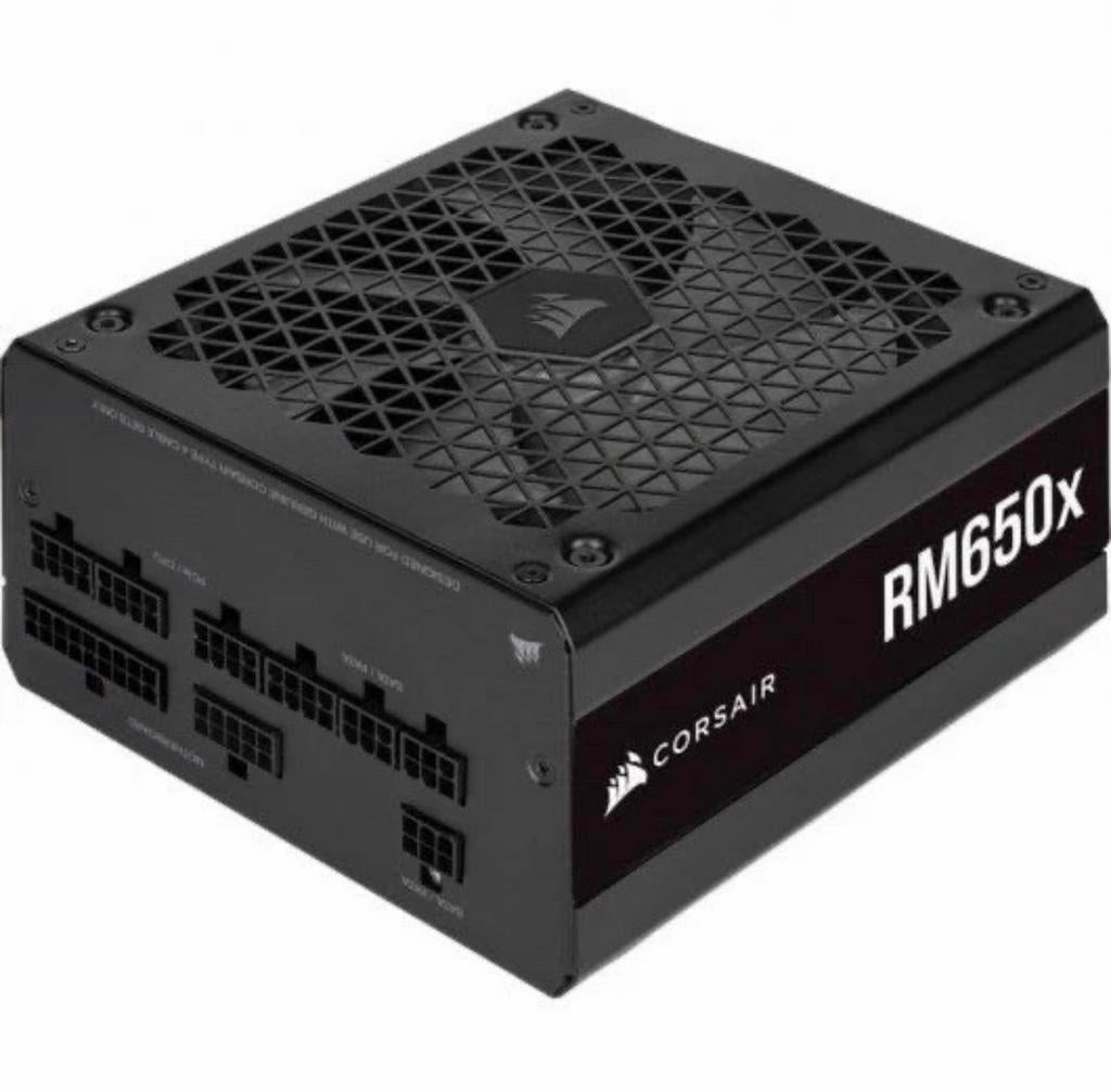 PSU - Corsair RM650x - 650W - 80 Plus Gold - Full Modular, Computers en Software, Interne voedingen, Ophalen of Verzenden, Gebruikt
