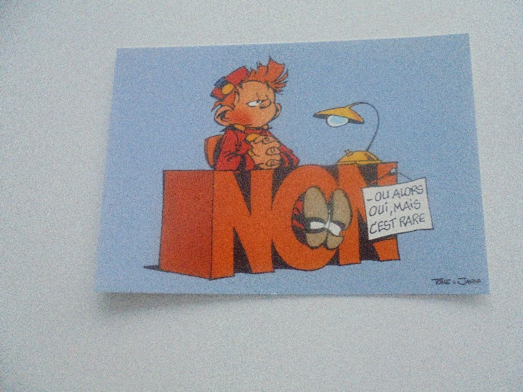 spirou- robbedoes, Verzamelen, Ophalen of Verzenden, 1980 tot heden, Ongelopen, Overige thema's