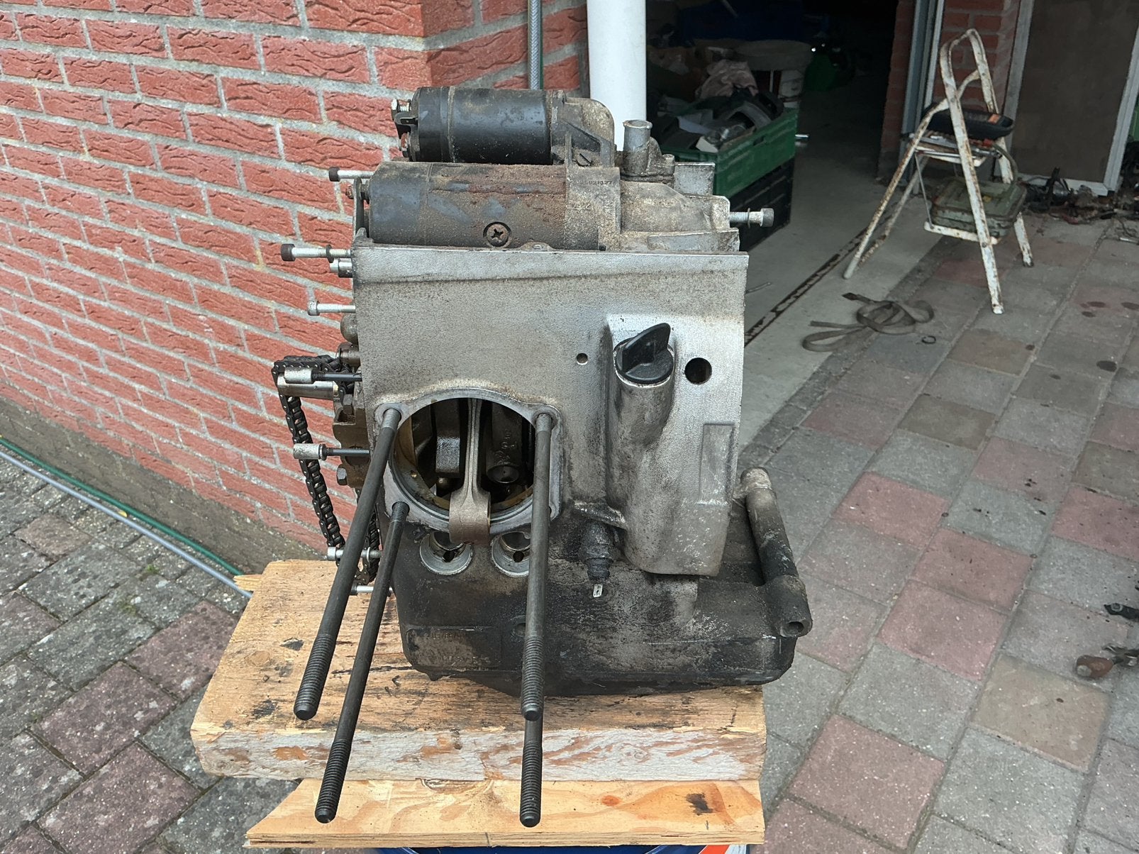BMW R45/65 carter met krukas, Ophalen of Verzenden, Gebruikt