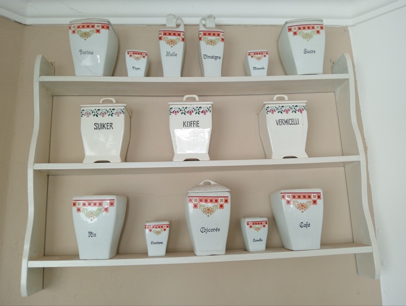 voorraadpotten, Ophalen, Gebruikt