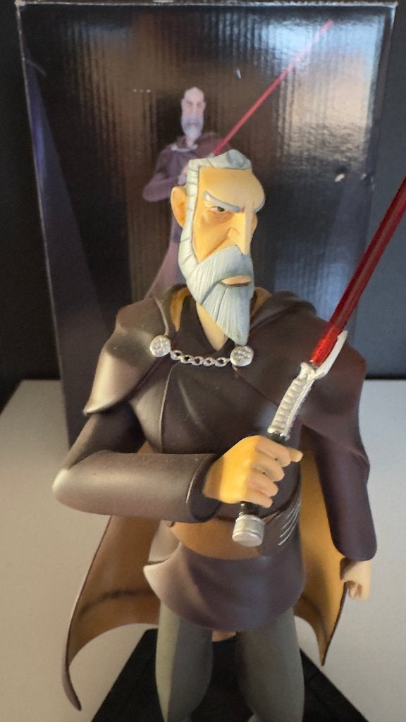 Gentle Giant - Count Dooku animated maquette, Collections, Enlèvement, Comme neuf, Statue ou Buste