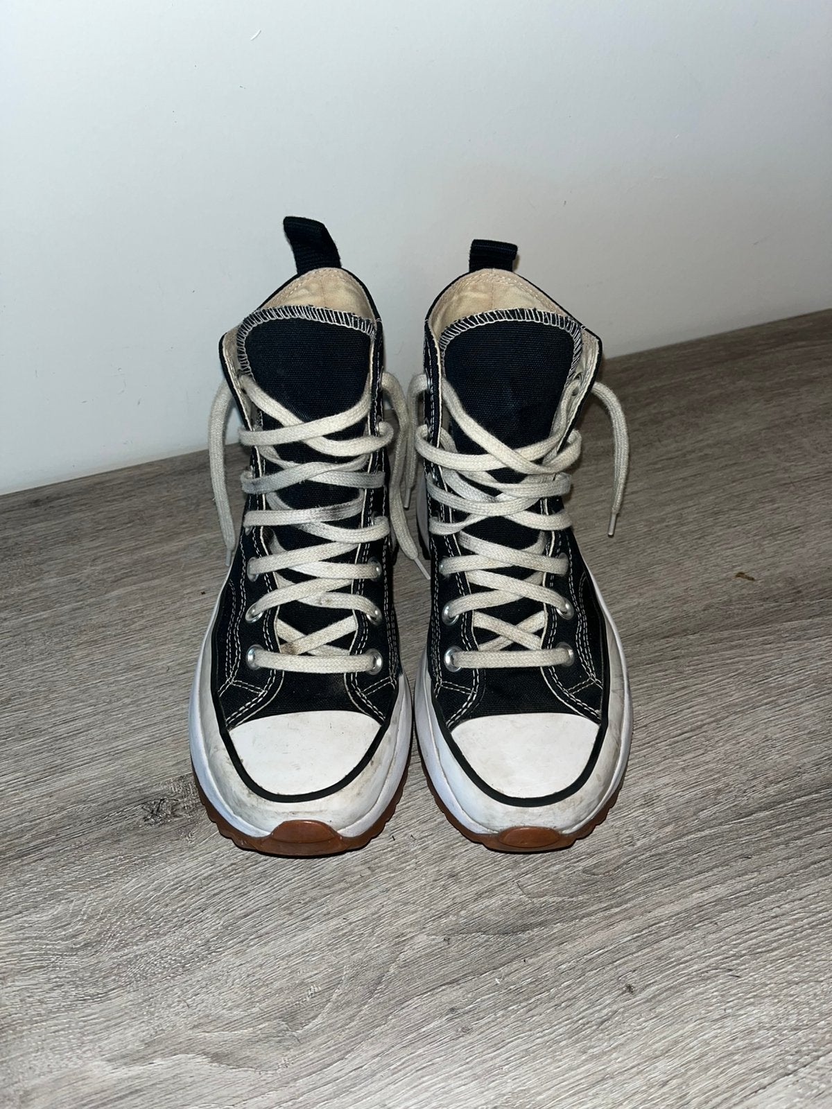 Converse Chuck Taylor All Star Blanc/Noir — Taille 38 —, Vêtements | Femmes, Chaussures, Enlèvement, Comme neuf, Blanc, Sneakers et Baskets
