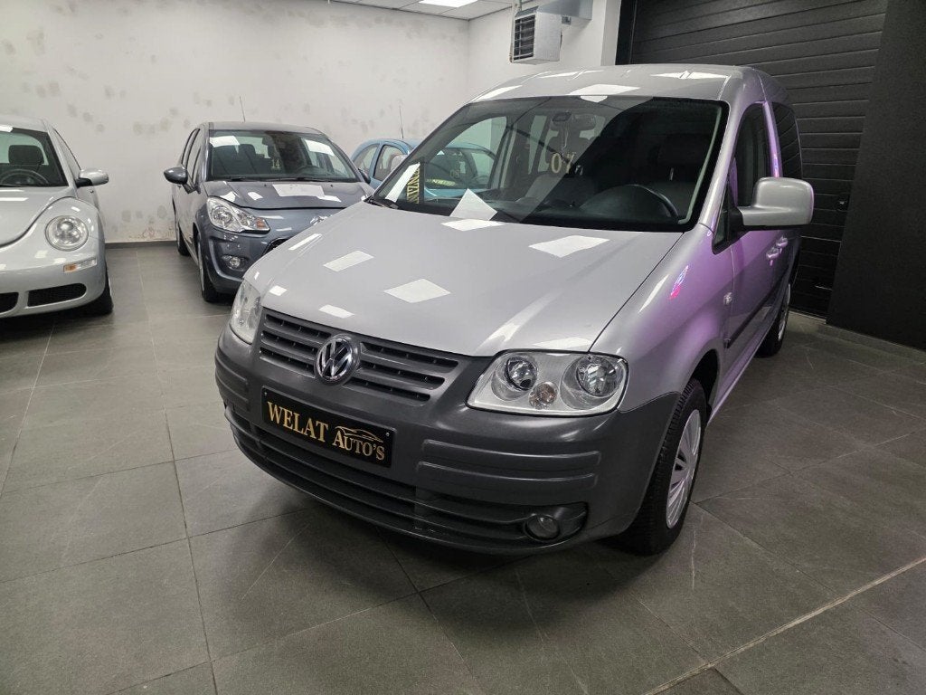 VW CADDY 1.4 BENZINE CARPLAY/NAVIGATIE TOPSTAAT, Bluetooth, Caddy Combi, Bedrijf, Zilver of Grijs