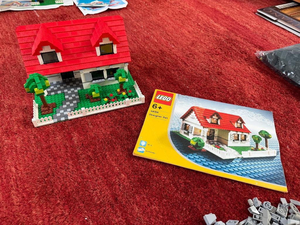 Lego 4886 Creator Huis, Enlèvement, Comme neuf, Ensemble complet, Lego