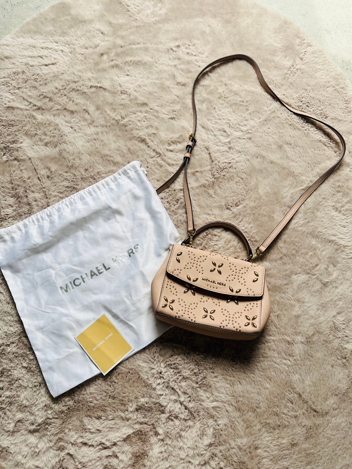 Michael Kors - Handtas, Enlèvement, Comme neuf, Or