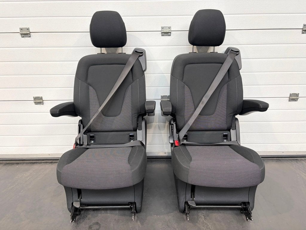 Mercedes-Benz V-klasse comfort stoelen/zwart-grijs, Ophalen, Gebruikt, Mercedes-Benz