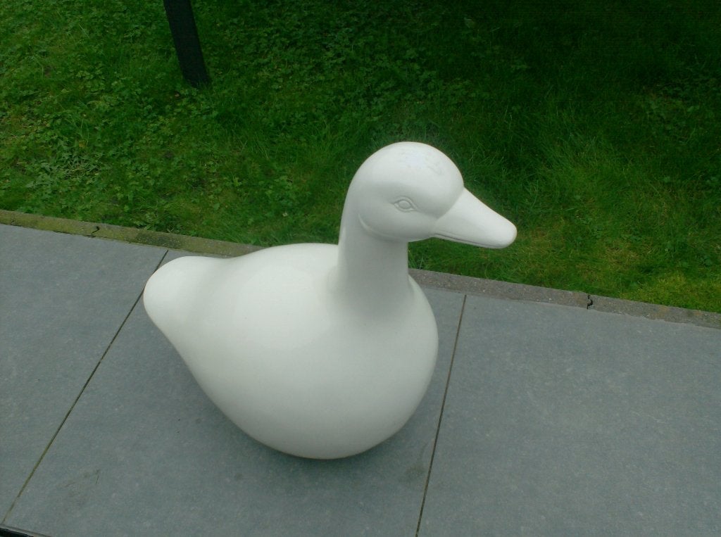 grote eend 60 / 60 cm, Ophalen of Verzenden, Gebruikt, Dierenbeeld