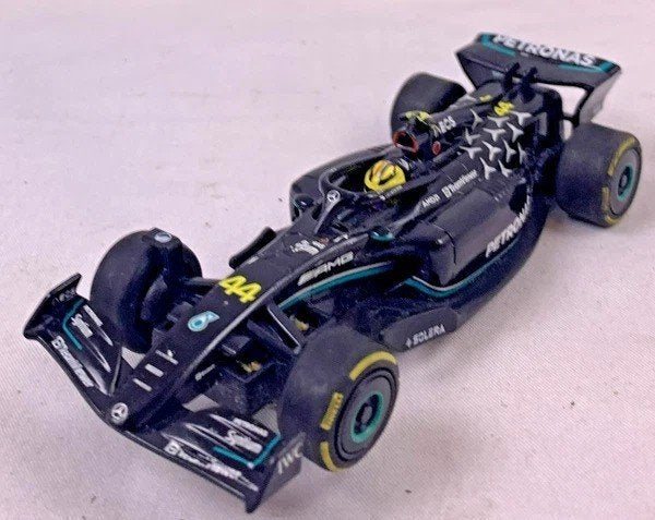 Carrera GO Mercedes F1 W14 Lewis Hamilton #44 1:43 Auto, Verzamelen, Verzenden, Zo goed als nieuw, Formule 1