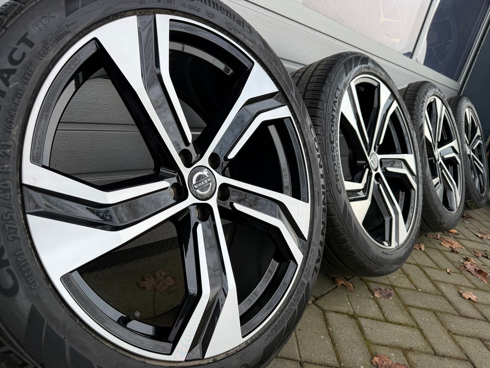 21 inc Volvo XC90 XC60 XC40 C40 EC40 EC30 EX90 R-line velgen, Auto-onderdelen, -, 275 mm, -, Banden en Velgen