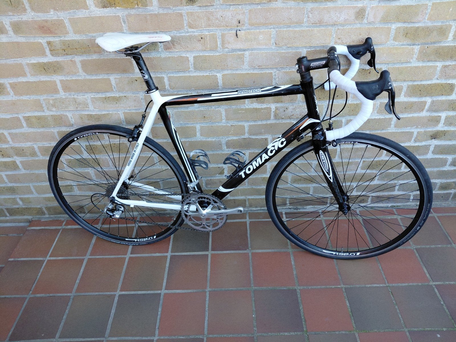 Vélo de route Tomacc avec fourche avant en carbone, taille p, Frein sur jante, 57 à 61 cm, Enlèvement, Utilisé