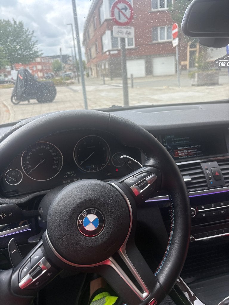Bmw x4 2.0 benzine, Auto's, Automaat, Euro 6, 4 cilinders, Blauw