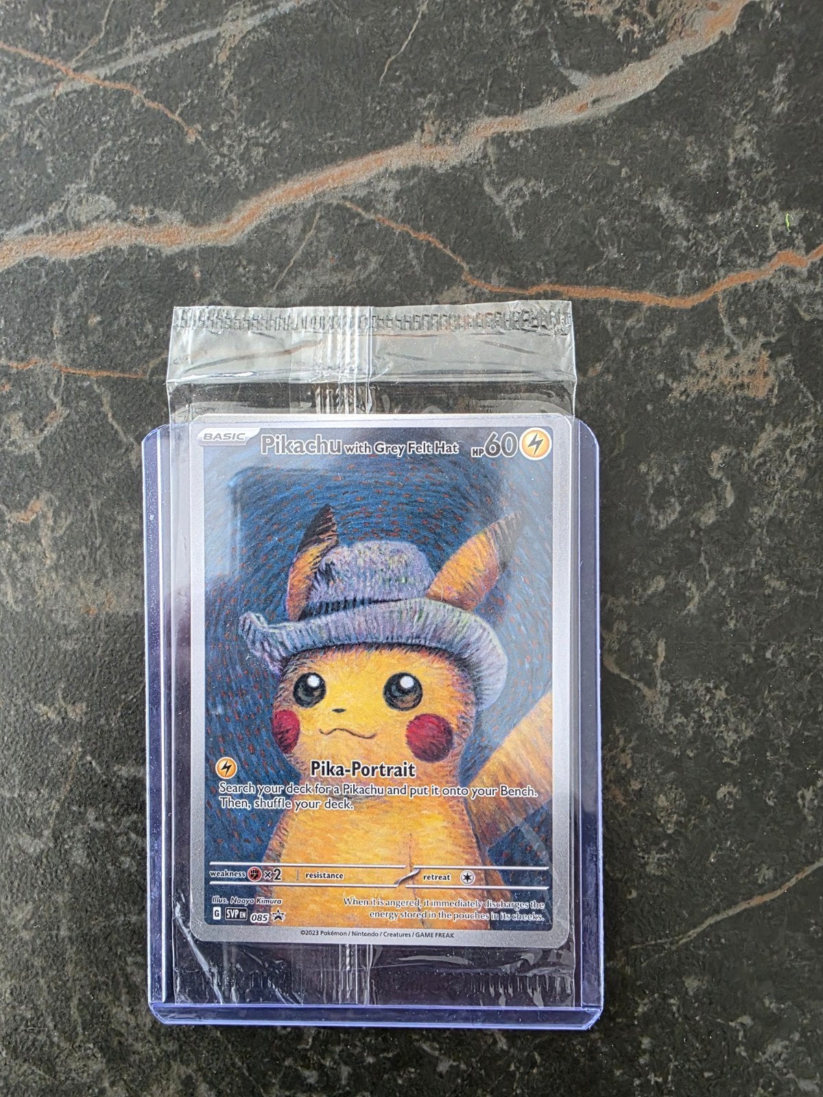 Pikachu with Grey Felt Hat, Ophalen
