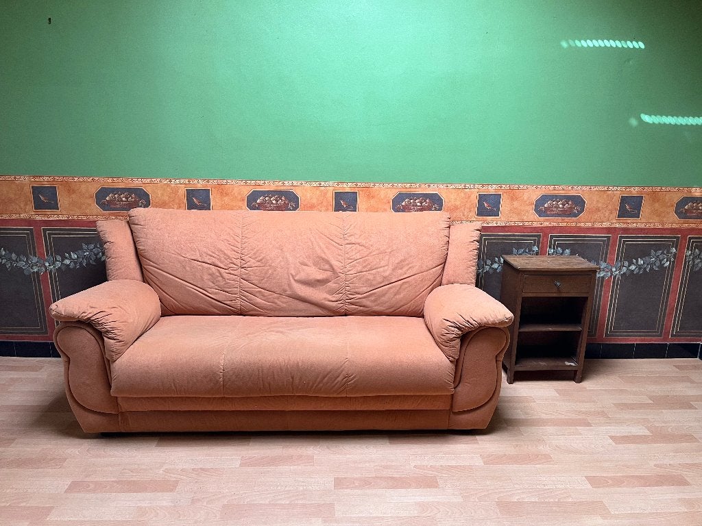 Gratis zetel, Huis en Inrichting, Ophalen, Gebruikt, 150 tot 200 cm, Driepersoons