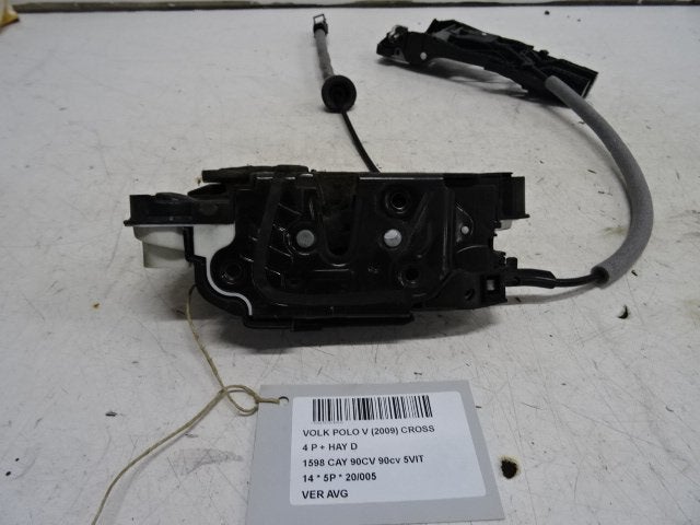 SERRURE DE PORTE AVANT GAUCHE Polo V (6R) (5K1837015D), Autos : Pièces & Accessoires, Volkswagen, Volkswagen AG, Utilisé, Kundenbetreuung@volkswagen.de