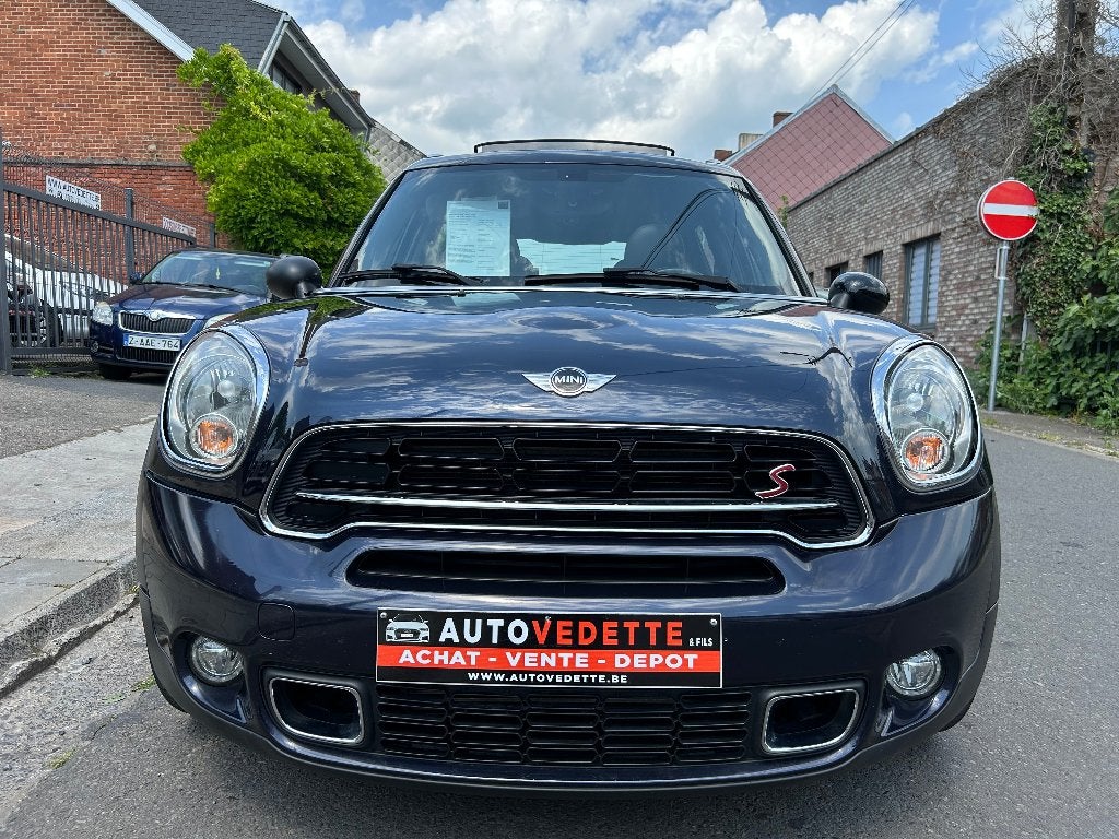 MINI One D Countryman 1.6 D One DPF 66(90) KW(HP) CT OK, Autos, Mini, Cuir, Euro 5, Boîte manuelle, Noir