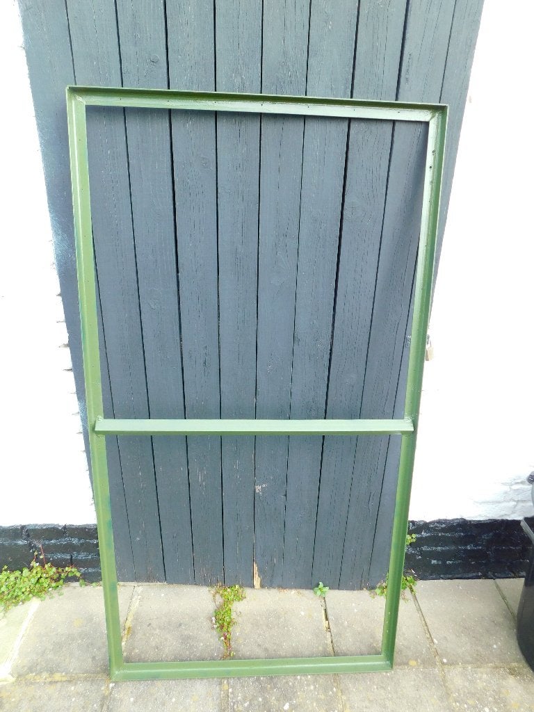 Ossature - encadrement barrière métal - jardin - poulallier, Moins de 100 cm, 150 à 200 cm, Enlèvement, Utilisé