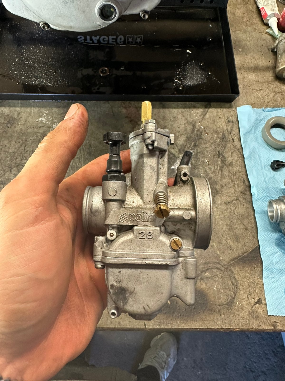 Carburateur Polini PWK 28mm, Enlèvement ou Envoi, Comme neuf, Carburateur