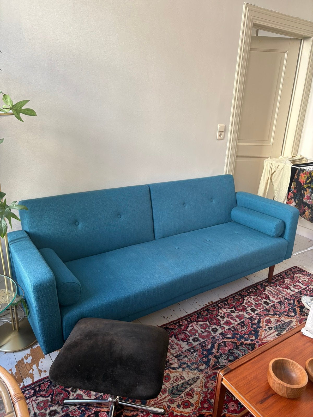 Canapé convertible, Maison & Meubles, 200 à 250 cm, Comme neuf, Enlèvement, Tissus