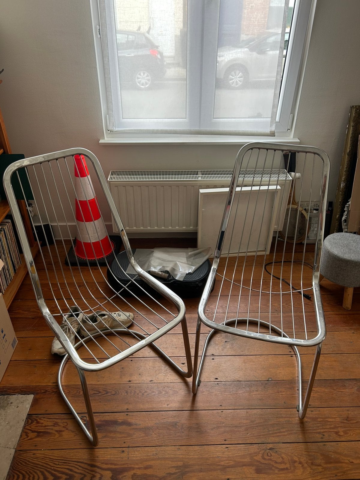 Designstoelen, Huis en Inrichting, Ophalen, Zo goed als nieuw, Metaal